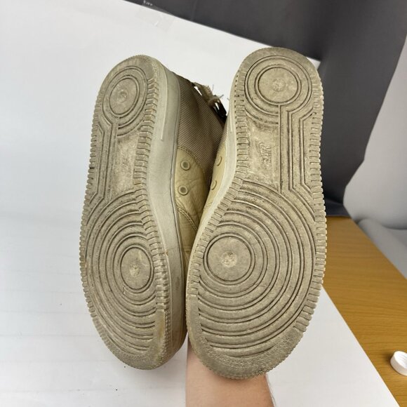 Nike Air Force 1 SF Men's Mid Zipper  Mushroom Size 8.5 Shoes/Sneaker 917753-200 - Picture 6 of 8